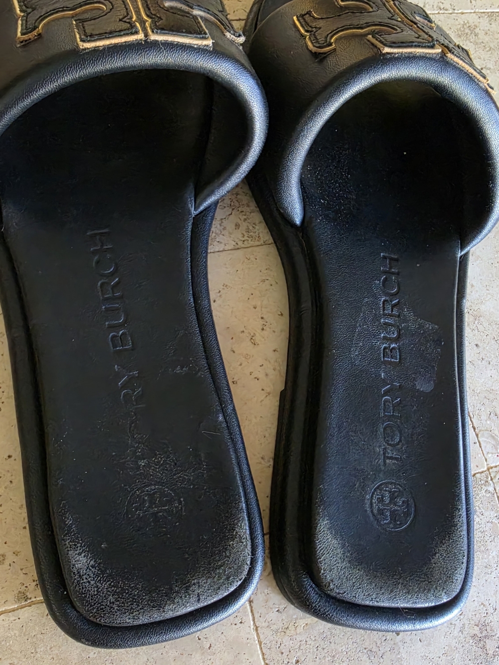 Tory Burch Women's Double T Sport Slides - Picture 6 of 14
